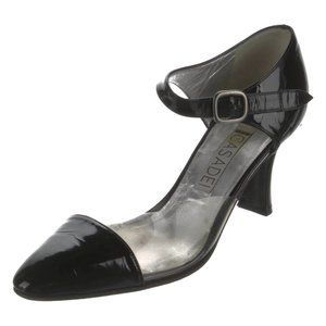CASADEI Patent Leather D'Orsay Pumps Maryjane Sz 6 1/2